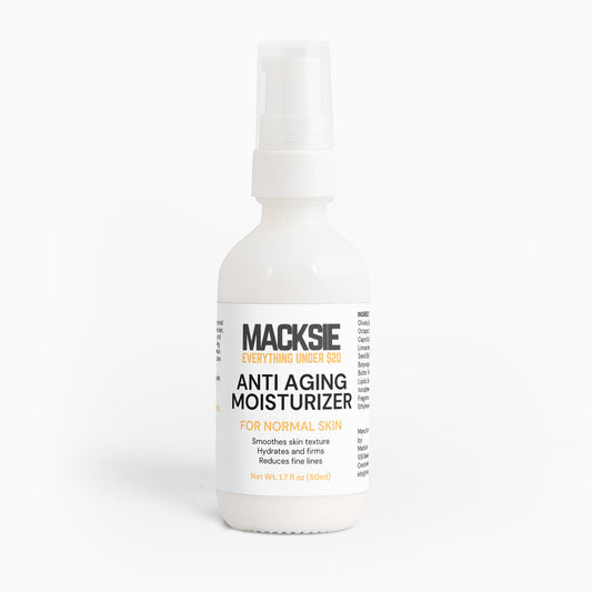 Macksie Anti Aging Moisturizer Rejuvenating Skincare Formula