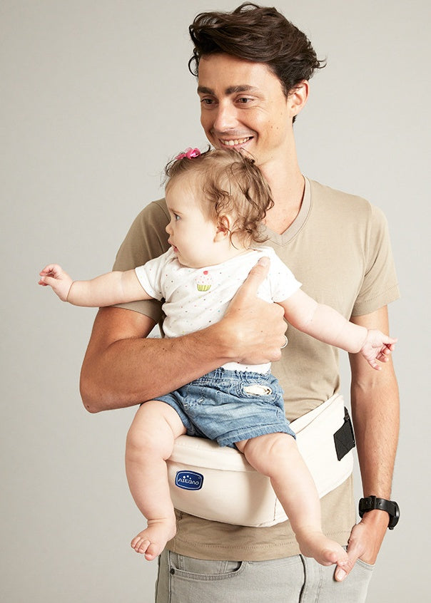 Hands-Free Baby Hip Stool with Pocket
