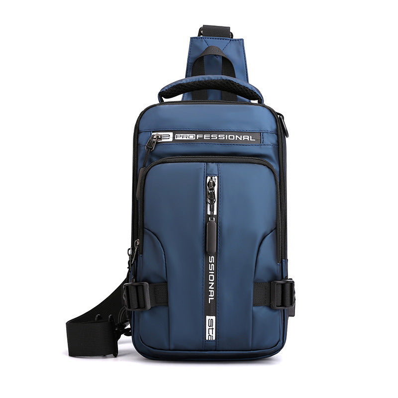 Versatile Nylon Cross Body Man Bag – Waterproof, Multi-Functional Design